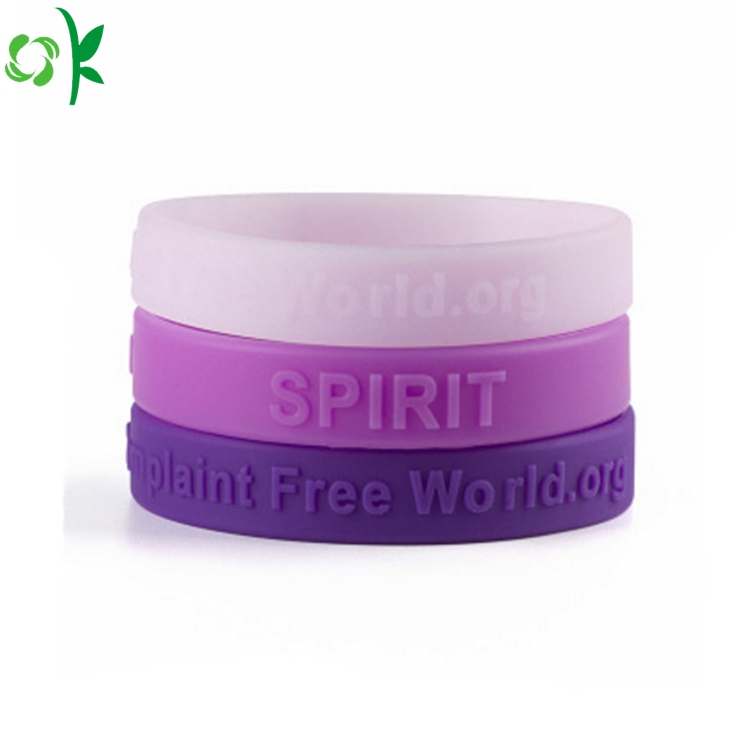 Good Quality Multicolor Silicone Bracelet for Gift