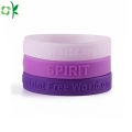 Good Quality Multicolor Silicone Bracelet for Gift