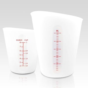 YIGO 250 ML Silicone Mixing Cups for Epoxy Resin Casting