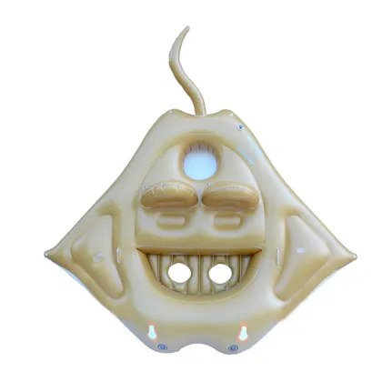 Motorized Manta Ray Toy: Inflatable Water Play Float for Kids and Adults