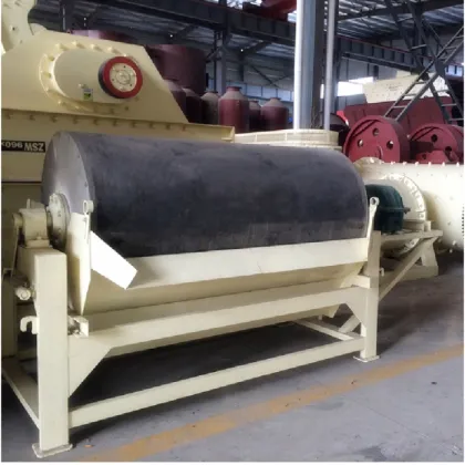 Energy-Saving Wet Dry Magnetic Separator for Iron Ore and Mineral Processing