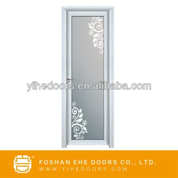 aluminum interior glass doors white powder coated aluminum door