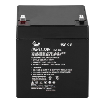 Batería de alta velocidad VRLA Battrey UPS Batería 12V22W