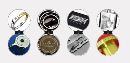 high precision fiber laser gun barrel laser engraving machine