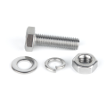 DIN931 Galvanized SS Hex Bolts And Nuts