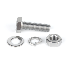 DIN931 Galvanized SS Hex Bolts And Nuts