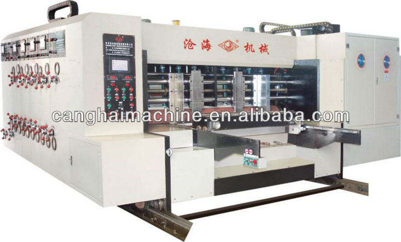 automatic carton box making machine