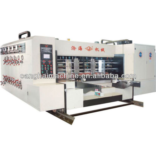 automatic carton box making machine