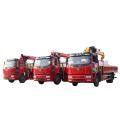 10 ton construction telescopic boom truck mounted crane