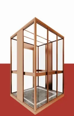 Machine Room-Less Panoramic Passenger Elevator