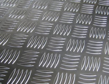 five/three/two bar Aluminum tread plate for floor, non-skid Alu flooring