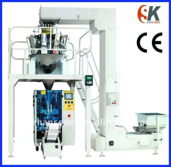 popcorn/puffed food packing machine