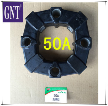 excavator parts E120B E312B HD450-7 SH200A1 engine 50A rubber coupling assy