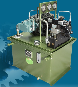 Pompa piston variabel untuk mesin besar