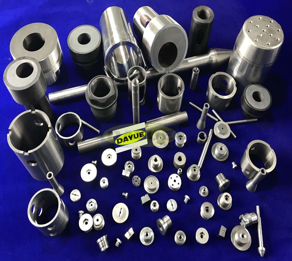 Cemented carbide wear oil and gas drilling tools