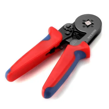 Professional Hand Crimping Tool for Electrical Connections: HSC8 6-4 Crimping Tool with Adjustable Ferrules and Terminal Crimpzange Bootlace Crimper