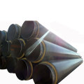 Black and Yellow Jacket Steam Insulation Line Pipe