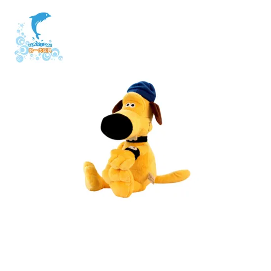 2018 Best Made Soft Big Head Dog Toys Stuffed Animal Custom Plush Cute Dog Doll