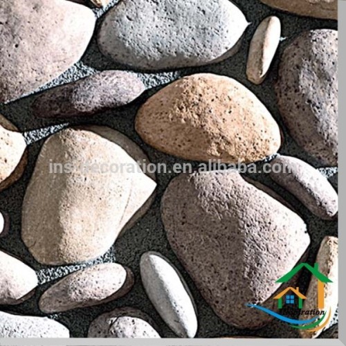 Light weight pebble stone