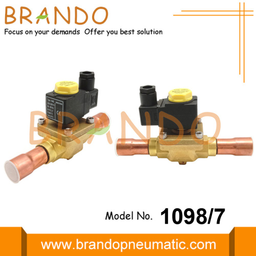 7/8 &#39;&#39; Soğutma Solenoid Valfı 1098/7 1098 / 7A6 220V 230V