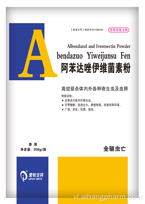 Giá tốt nhất albendazole và bột ivermectin để bán