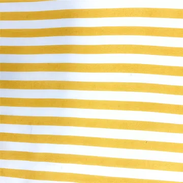 Yellow Stripes Woven Rayon Printing Clothing Fabric