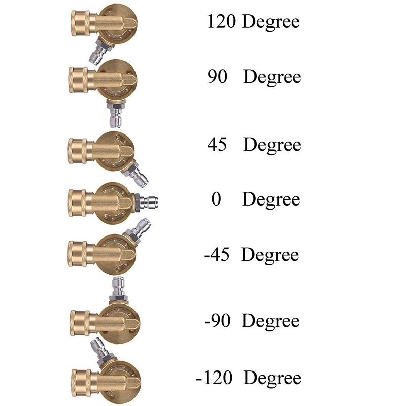 Pivoting Coupler for Pressure Washer Nozzle, 240 Degree, 4500 Psi, 1/4 Inch Quick Provided Online Support Farms New Product 2020