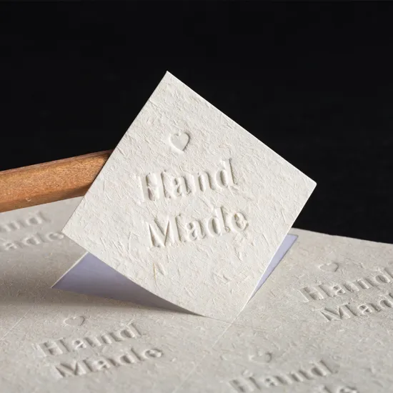 Texture Paper Packaging Labels