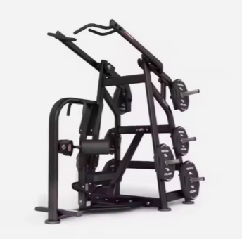 Commercial Gym Equipment Lat Pulldown Plate Loaded Machine