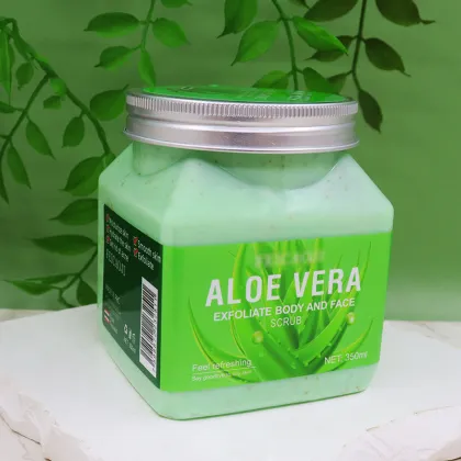 Fruit Fragrance Body Scrub 350ML - Male Female Cleaning Moisturizing Scrub Bath Salt