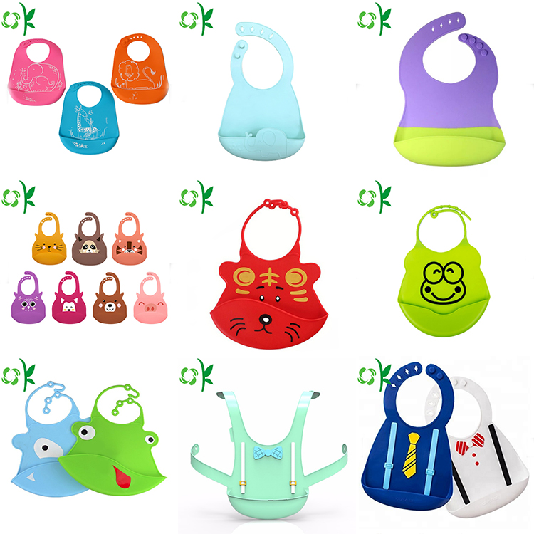 Silicone baby bibs