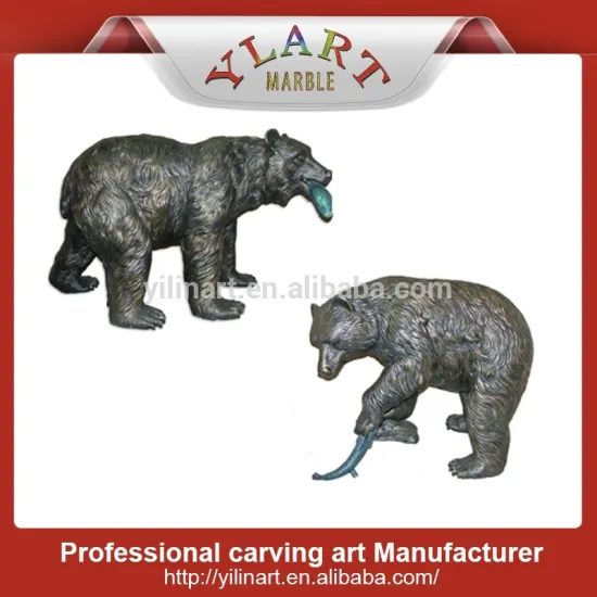 Bronze Foraging bears for sale YL-K203