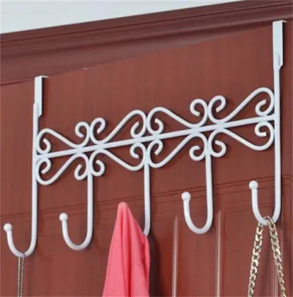 N191Creative fashion colorful metal door hook