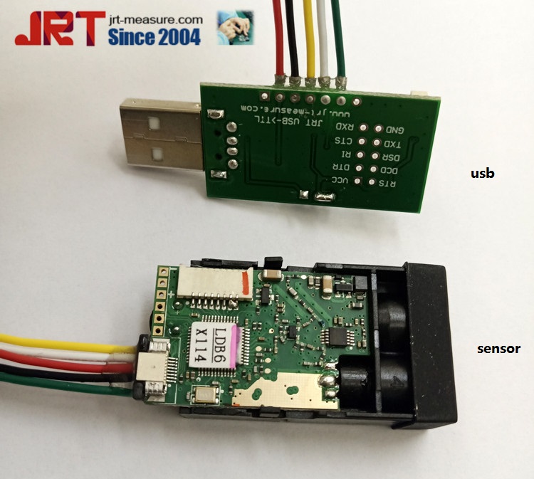 JRT M703A 40m USB Industrial Distance Sensor Arduino