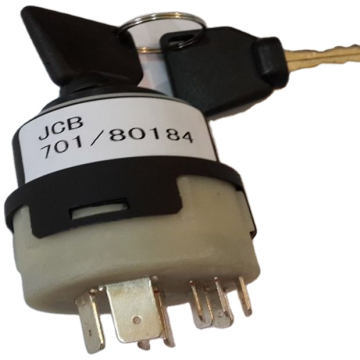 JCB Excavator Ignition Switch 007SS-54-3 701-45500 701-80184