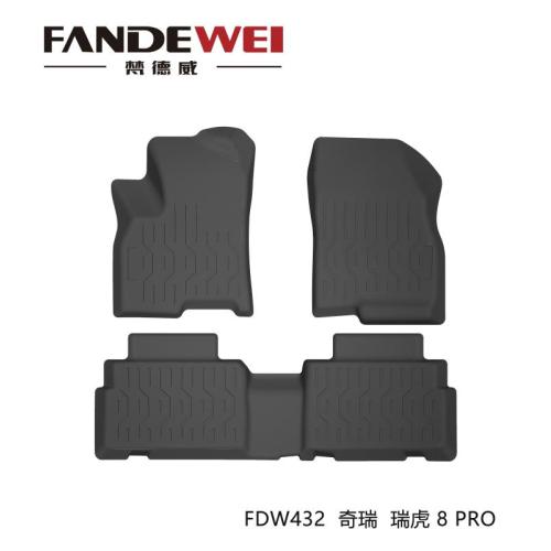 3D TPV rubber car mats for Chery