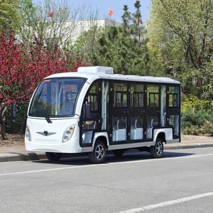 14-seat five-row sightseeing car