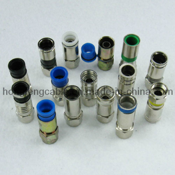 Rg59 RG6 F Compression Connector