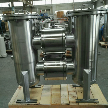 Industrielle Korbfilter aus Edelstahl