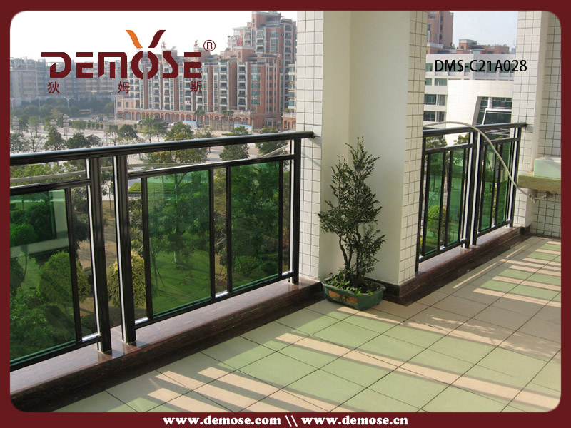 Aluminum Balcony Railing Designs & Veranda Railing Ideas, High Quality ...