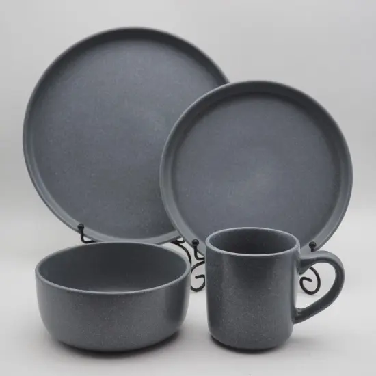 New Nordic style ceramic dinner set, 16 pieces stoneware dinnerware sets