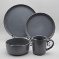 Neues nordisches Keramik -Dinner -Set, 16 Stücke Steinzeug -Geschirrsets Sets