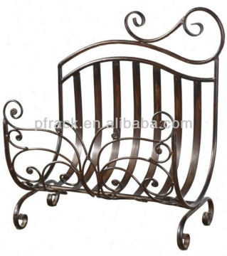 PF-BC002 Metal decorative magazine rack