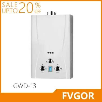 shower head tankless battery powered water heater