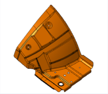 Car lamp holder bracket sample