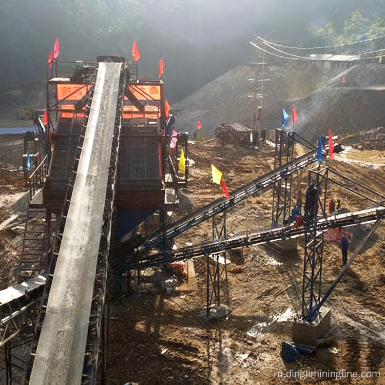 Полная линия по добыче золотой руды