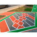 Granulado de caucho EPDM con adhesivo fuerte para senderos de fitness