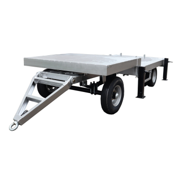 Max Custom Steel Truck Trailer - Hot Goods Galvanized Flatbed Small Excavator Trailer