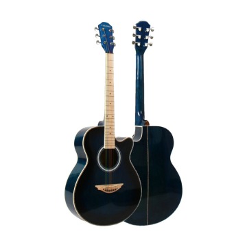 YDMNY40C 40'' Panel Kauripine Basswood Light 6 strings Maple Acoustic Guitar musical instrument