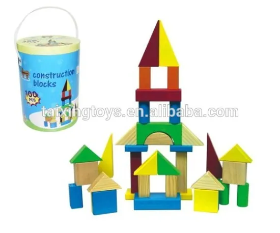 2015 newest intelligence DIY wooden building block